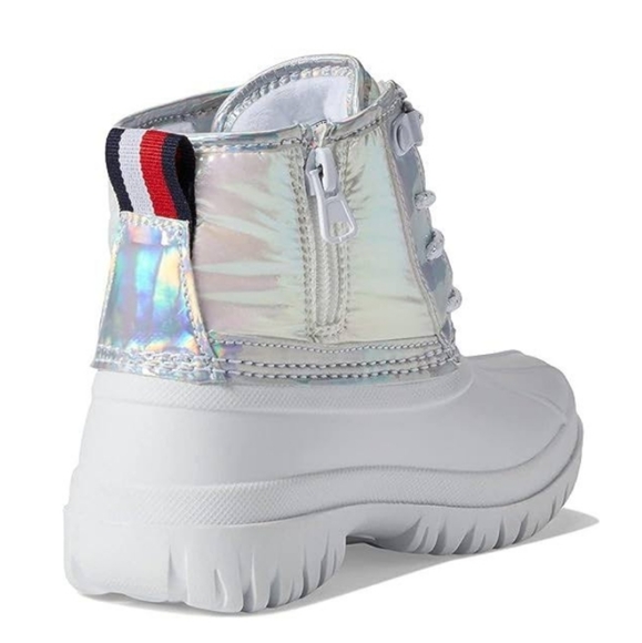 Tommy Hilfiger Girl's Danni (Little Kid/Big Kid) White Iridescent  12 - Picture 7 of 9